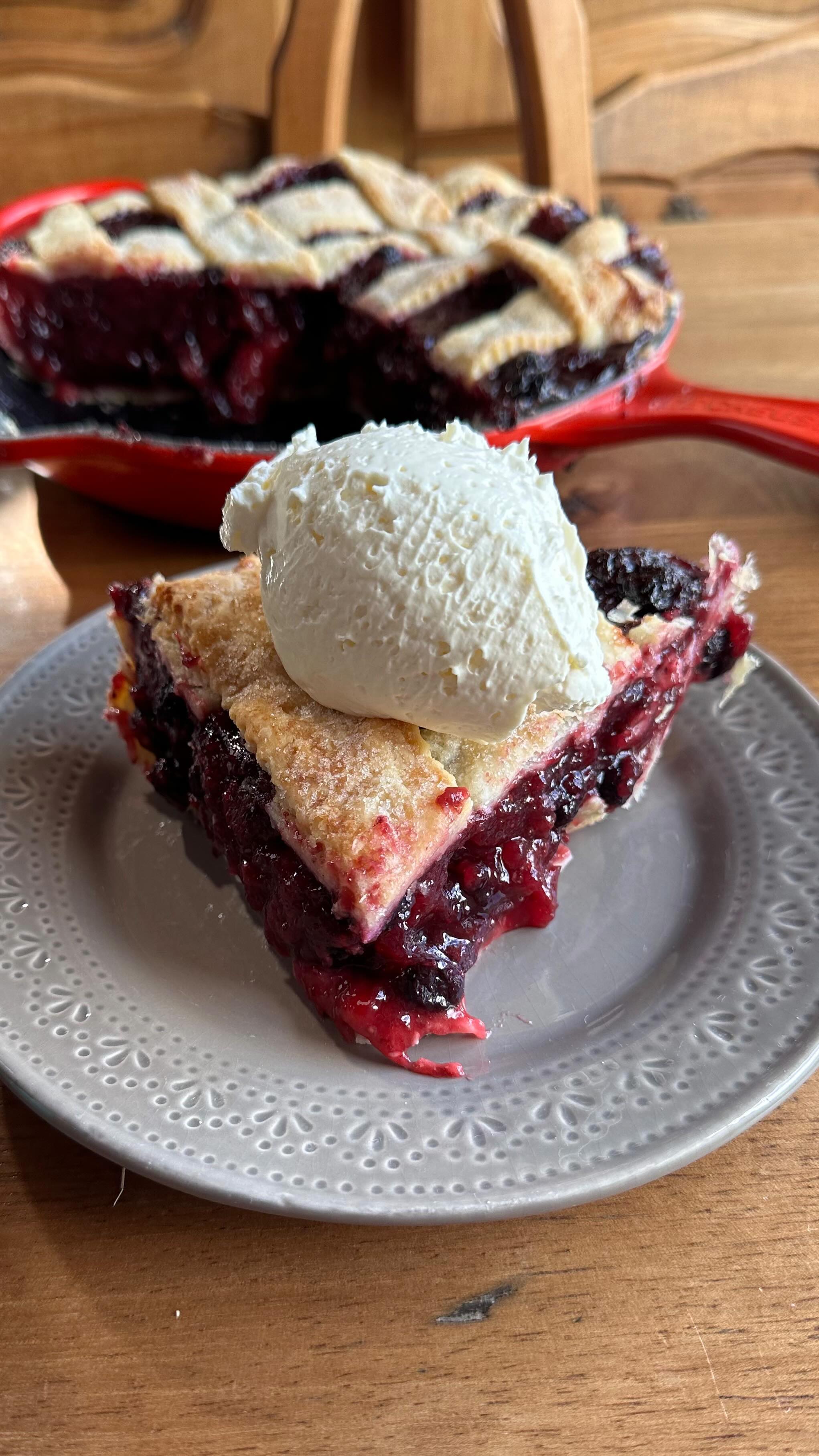Fotografia de la receta de Tarta de frutos rojos