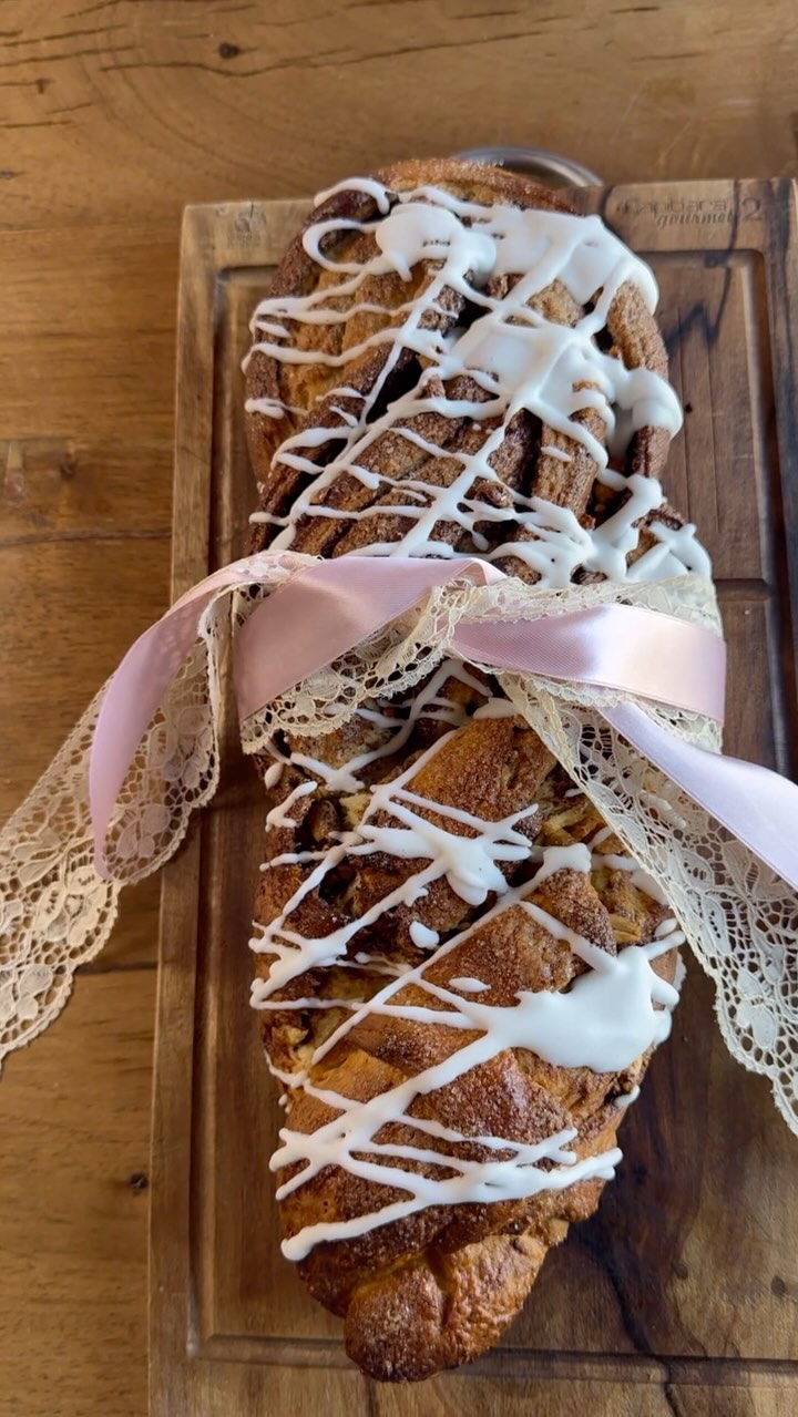 Fotografia de la receta de Trenza de Navidad